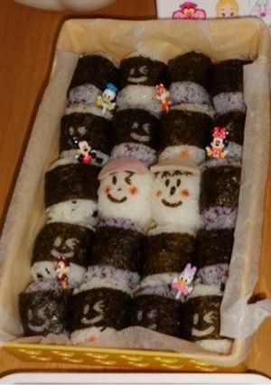 キャラ弁 運動会に応援団-レシピのメイン写真