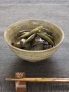 なすとインゲンの味噌炒め・お弁当にも-レシピのメイン写真