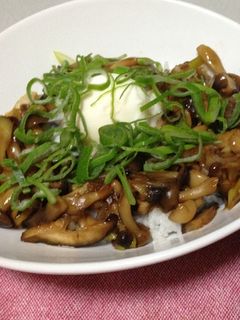 きのこたっぷりきのこ丼☆-レシピのメイン写真