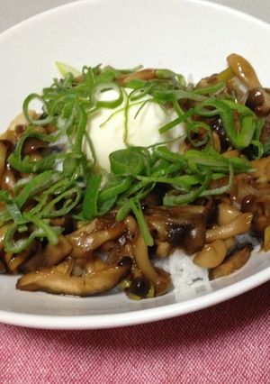 きのこたっぷりきのこ丼☆-レシピのメイン写真