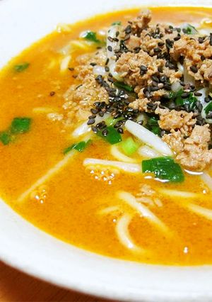 ＊＊辛くない！担々麺＊＊-レシピのメイン写真