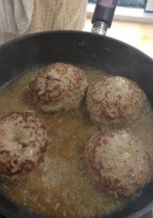 我が家の簡単ふっくらハンバーグ-レシピのメイン写真