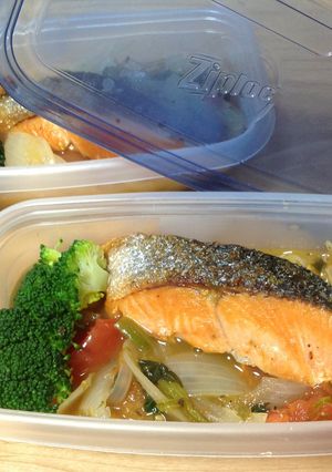◎成功◎アクアパッツア冷凍弁当-レシピのメイン写真