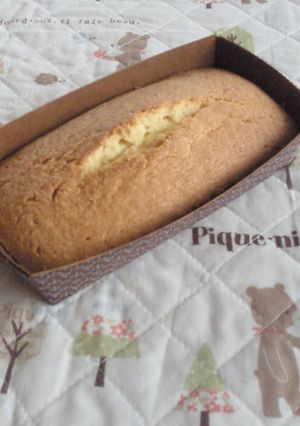 カリカリッふわふわ＊ぱうんどケーキ-レシピのメイン写真