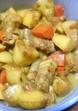 ｶﾚｰ味の肉じゃが-レシピのメイン写真