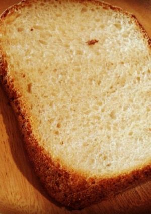 HBで天然酵母の酒粕食パン　-レシピのメイン写真