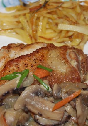 鶏もも肉 と きのこのソテー ♪-レシピのメイン写真