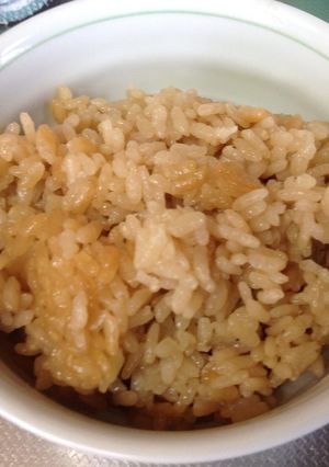 懐かしの味‼ 茶飯-レシピのメイン写真