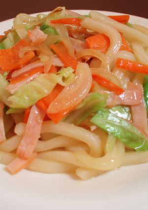 ランチに♪焼うどん-レシピのメイン写真