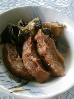 ねぎと車麩の煮物-レシピのメイン写真