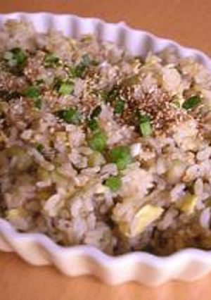 茄子とちりめんの焼き飯～柚子胡椒風味～-レシピのメイン写真
