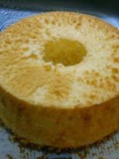 プレーンシフォンケーキ-レシピのメイン写真