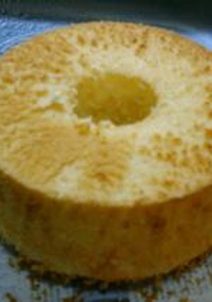 プレーンシフォンケーキ-レシピのメイン写真