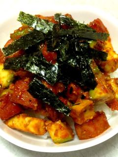 アボカドスパムのユッケ丼-レシピのメイン写真