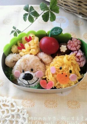 簡単☆可愛いキャラ弁♪スージーズー弁当☆-レシピのメイン写真