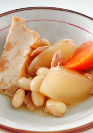 厚揚げ･野菜･ツナ･大豆☆欲張り煮物♪-レシピのメイン写真