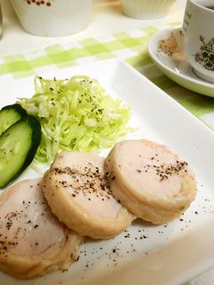 *美味しい*鶏ハムのサラダ*-レシピのメイン写真