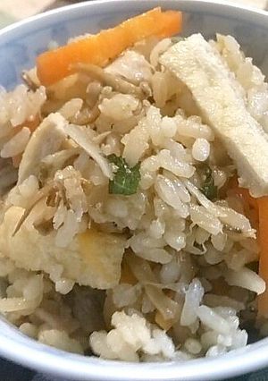 いかなごくぎ煮で調味料不要☆炊き込みご飯-レシピのメイン写真