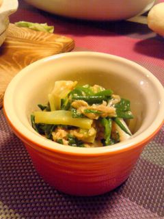 わけぎとツナのマヨ醤油麹和え*-レシピのメイン写真