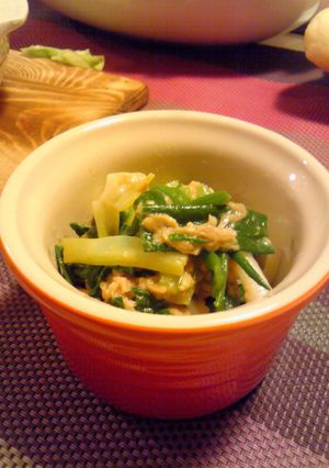 わけぎとツナのマヨ醤油麹和え＊-レシピのメイン写真