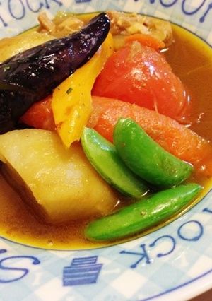 圧力鍋でとろける鶏肉と野菜のスープカレー-レシピのメイン写真