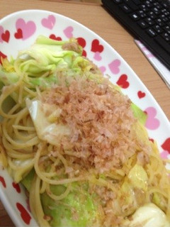 ツナとキャベツの和風パスタ-レシピのメイン写真