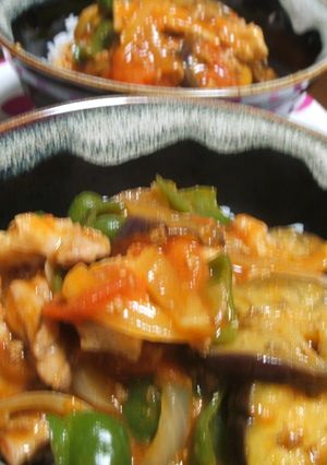 酸っぱ麻婆どんぶり-レシピのメイン写真