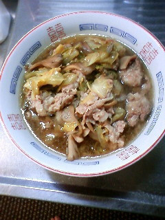 キャベツとマイタケの中華蒸し煮-レシピのメイン写真
