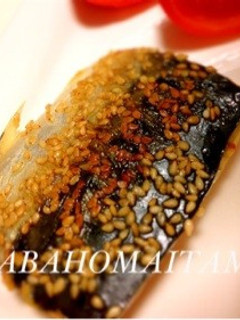 鯖のゴマ焼き-レシピのメイン写真