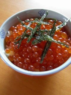 いくら丼-レシピのメイン写真