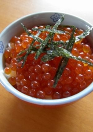 いくら丼-レシピのメイン写真