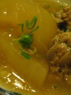 鶏えび団子と冬瓜のあんかけスープ-レシピのメイン写真
