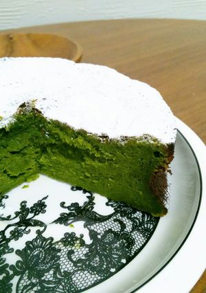 お抹茶好きの抹茶トリュフガトーショコラ-レシピのメイン写真