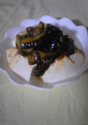 麻婆茄子やっこ-レシピのメイン写真