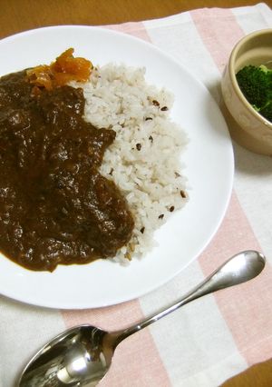 激うま本格！スジ肉の煮込みカレー♪-レシピのメイン写真