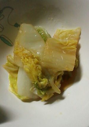 白菜の生姜おひたし-レシピのメイン写真