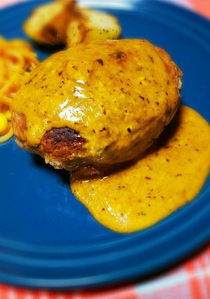 ニンニクで！ハンバーグソース-レシピのメイン写真