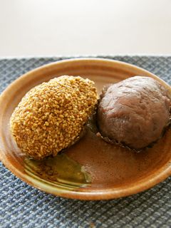 おばあちゃんのおはぎ~ごま醤油-レシピのメイン写真