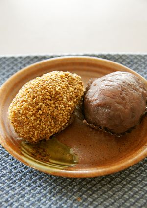 おばあちゃんのおはぎ～ごま醤油-レシピのメイン写真