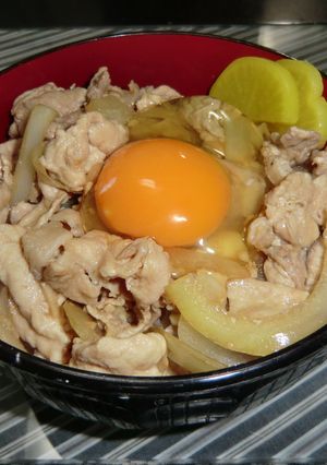 お家で簡単すた丼-レシピのメイン写真