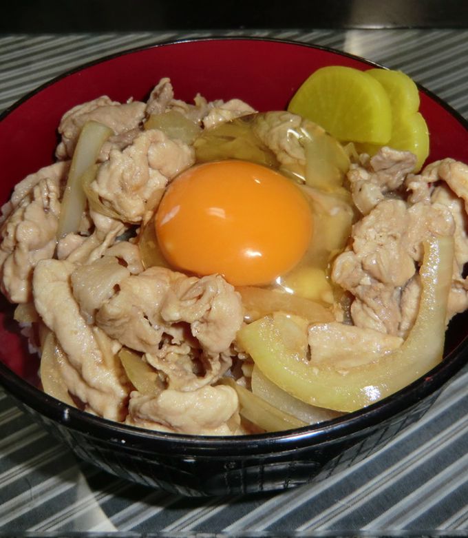 お家で簡単すた丼-レシピのメイン写真