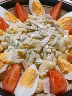 簡単!我が家のマカロニサラダ-レシピのメイン写真