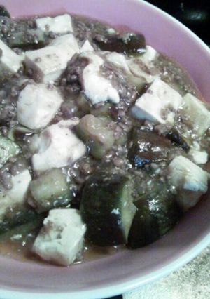あっさり♪塩麻婆なす豆腐-レシピのメイン写真