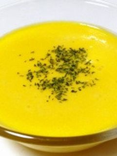 簡単!カボチャの冷製スープ♪-レシピのメイン写真