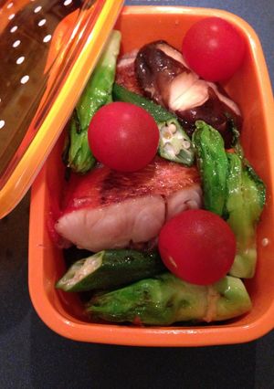 金目鯛の塩焼き弁当-レシピのメイン写真