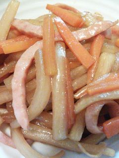 濃くうま!!大根きんぴら-レシピのメイン写真