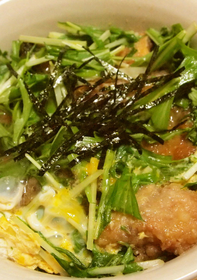 リメイク☆サバ竜田揚げのたまごとじ丼-レシピのメイン写真
