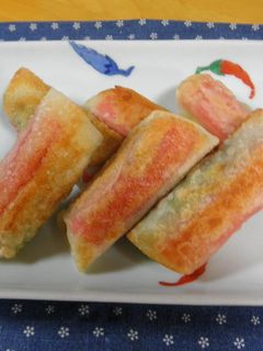 ギョーザの皮でクルクル巻き焼き-レシピのメイン写真