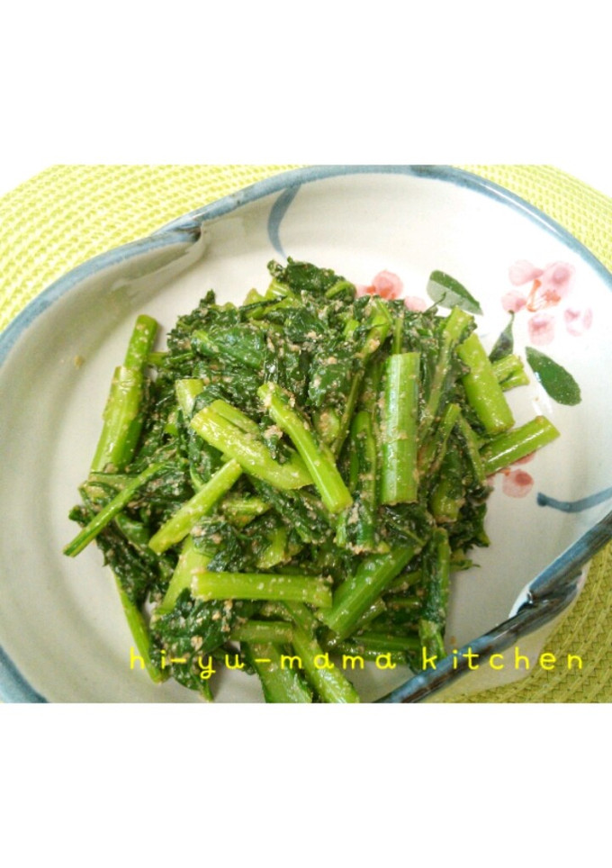 かき菜の☆ごま和え-レシピのメイン写真