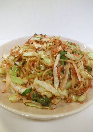どこか懐かしい味 下町食堂の香港風焼そば-レシピのメイン写真
